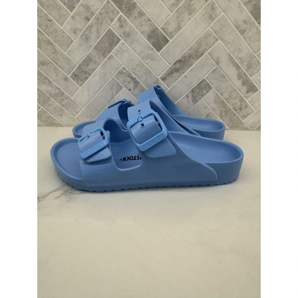 Birkenstock Arizona EVA Sandals Kids Youth Size 2 33 Sky Blue Slip On Slides